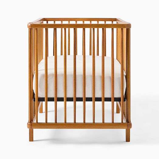 Dawson Straight Convertible Crib Acorn West Elm