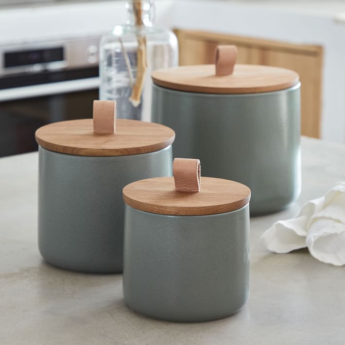 Williams Ceramic Canisters - Set of 3