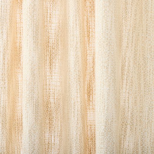 Basketweave Wide Lined Curtain main image 0