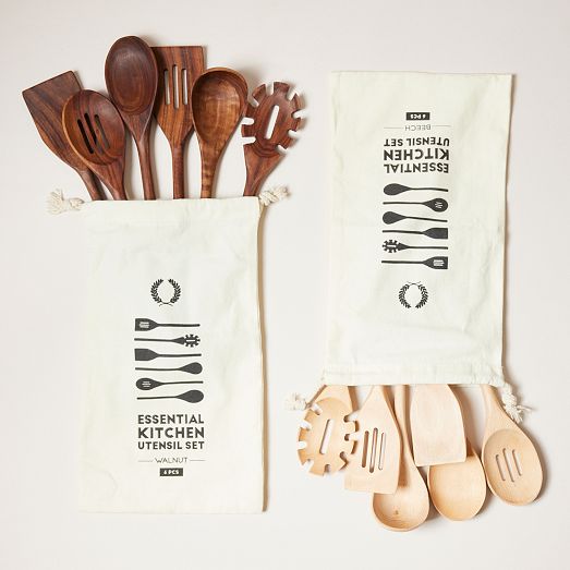 Farmhouse Pottery Essential Kitchen Utensils (Set of 6) West Elm