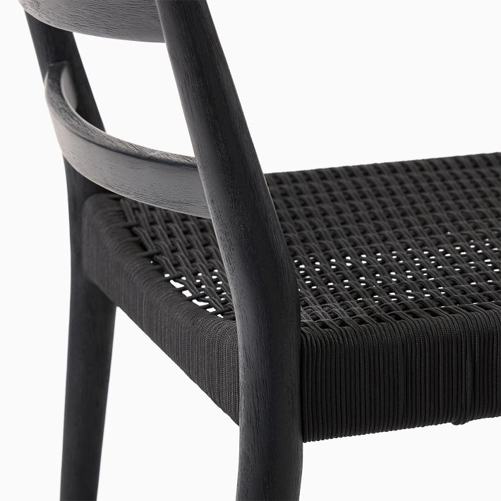 West elm cheap black dining chairs