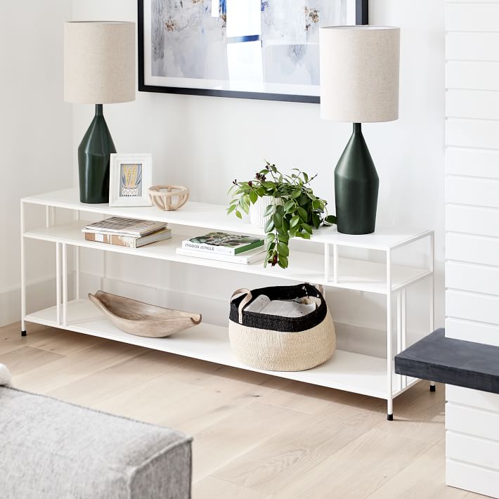 West elm deals profile console table