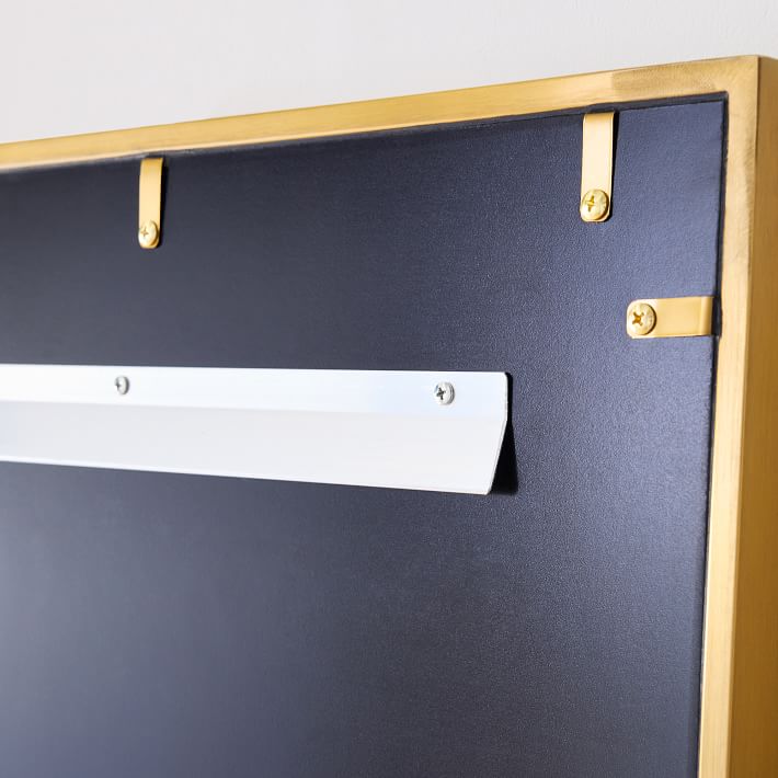 Ella Metal Panel Wall Mirror 26"W x 40"H West Elm