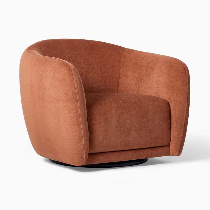 Addie Swivel Armchair West Elm