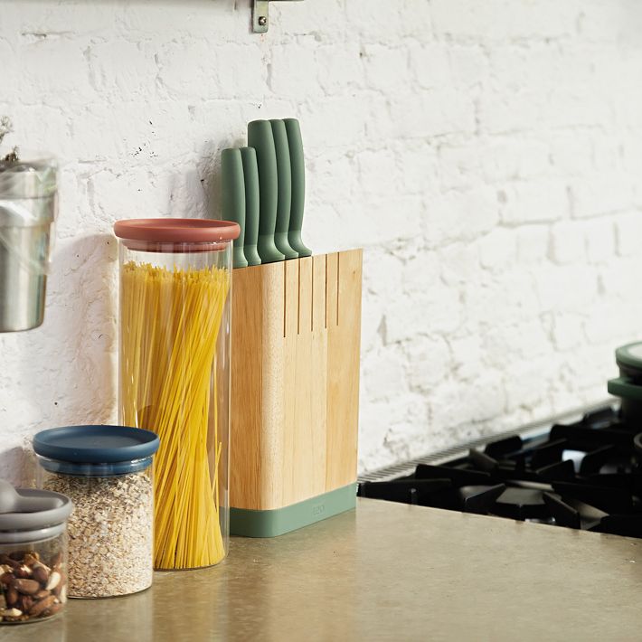 BergHOFF 6Piece Knife Block Set West Elm