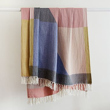 West elm discount double cloth blanket