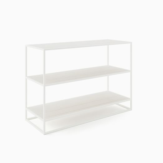 Greenpoint Low Open Bookcase West Elm
