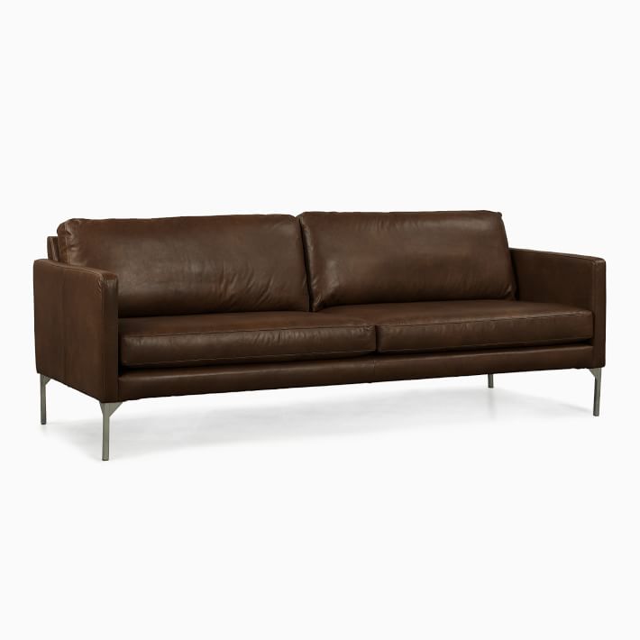 Banks Leather Sofa West Elm