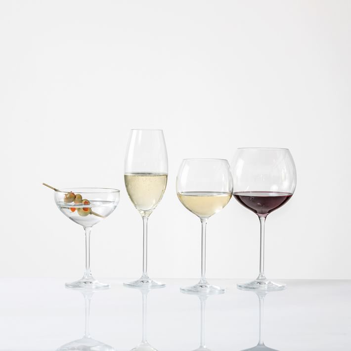 Drinking Glasses, 14.4 oz, Set of 8 Cups glasses Champagne glasses