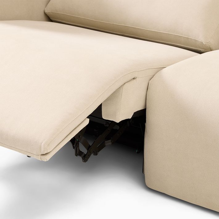 Leo Motion Reclining Sofa (91"123") West Elm