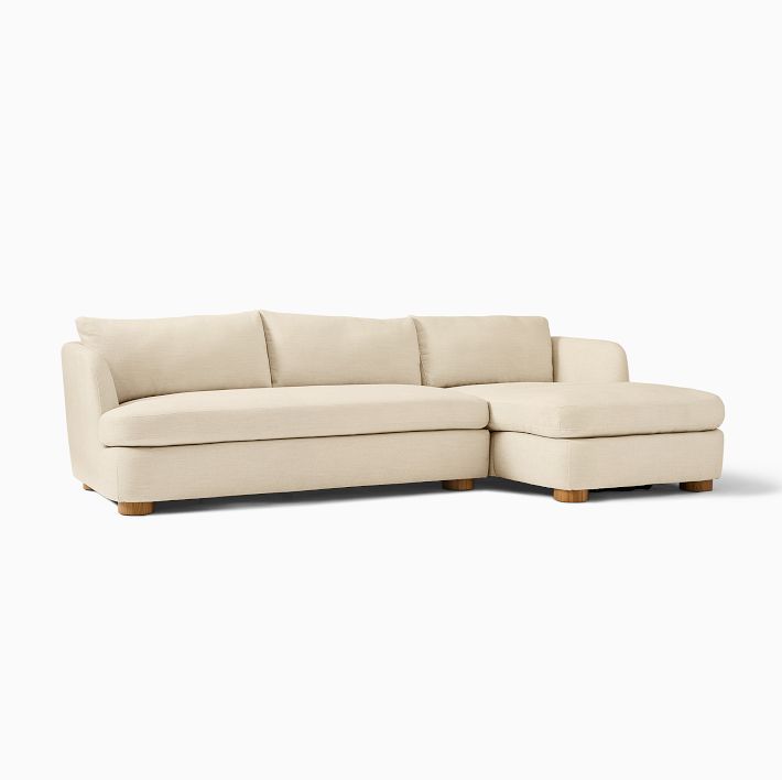 Leroy 2Piece Chaise Sectional (110.5") West Elm