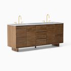 Anton Double Bathroom Vanity (68"–78") | West Elm
