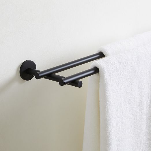 Modern Overhang Bathroom Hardware | West Elm