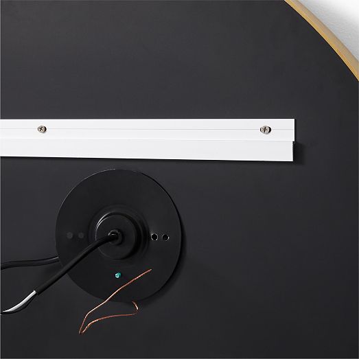 Round LightUp Vanity Mirror (30") West Elm