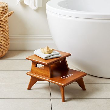 Mid Century Step Stool West Elm