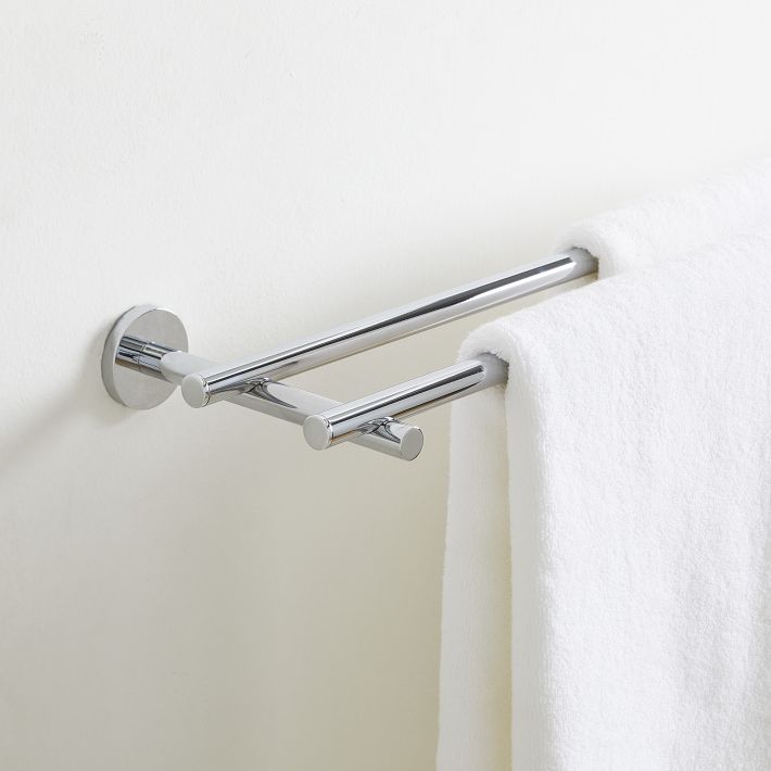 Modern Overhang Bathroom Hardware | West Elm