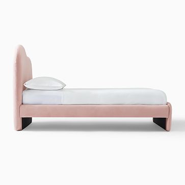 Alba Asymmetric Upholstered Bed | West Elm