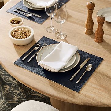 Braid Texture Easy-Care Placemat | West Elm