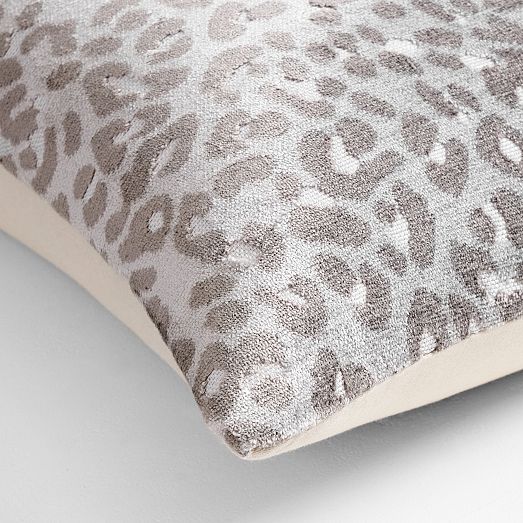Leopard Pillow Cover West Elm