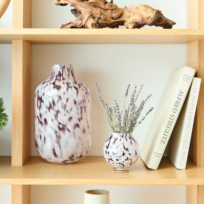 Mari Glass Vases - Blush Spots