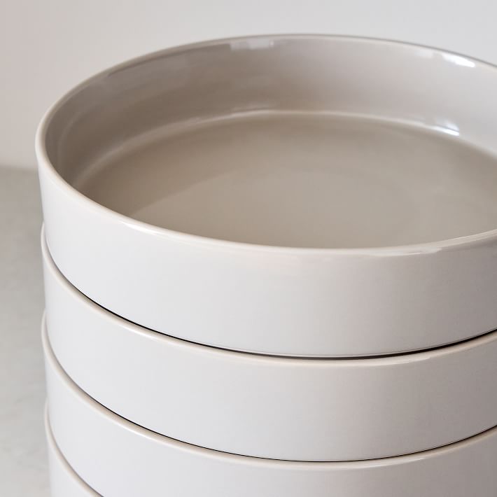 Straight-Sided Stoneware Pasta Bowl Sets