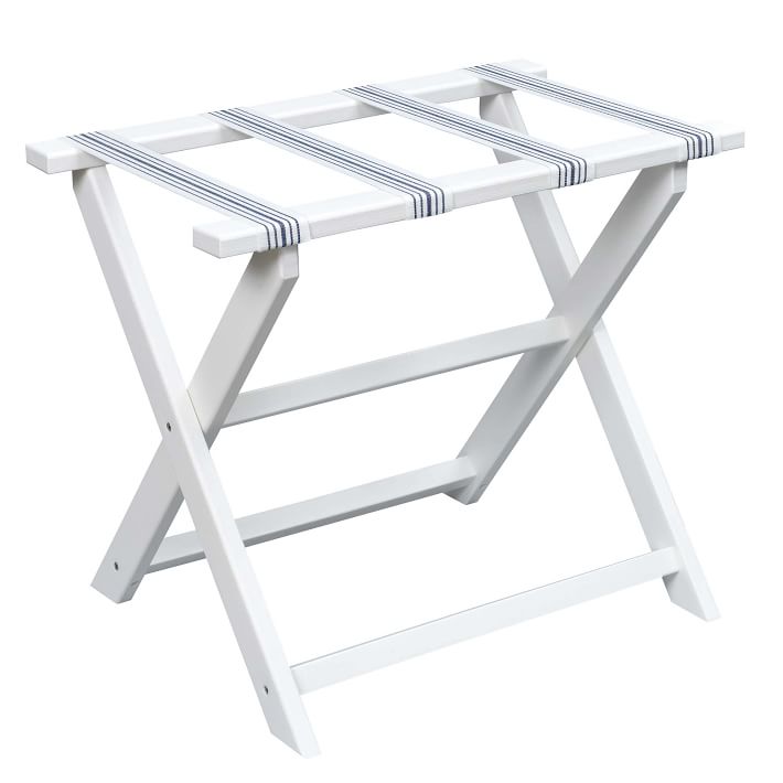 Classic Stripes Luggage Rack West Elm