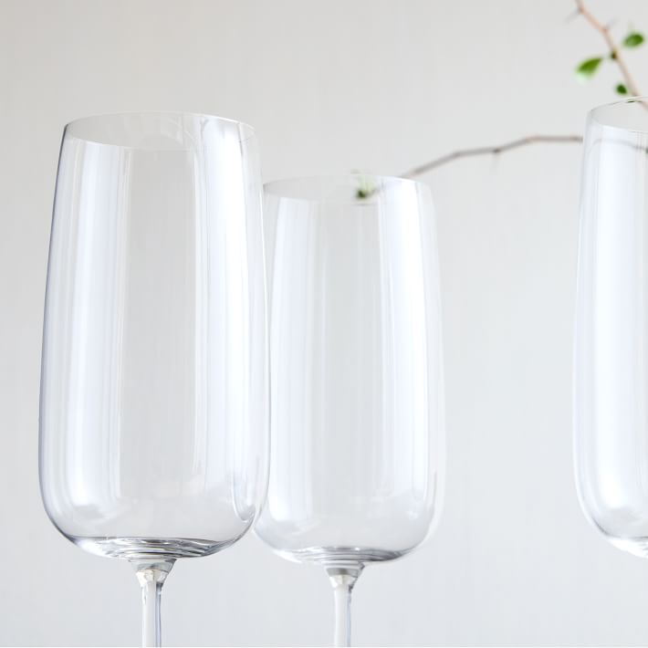 Edge White Wine Glass, Set of 4