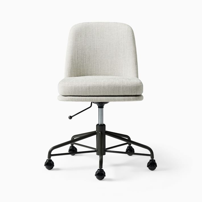 West elm finley discount swivel office chair