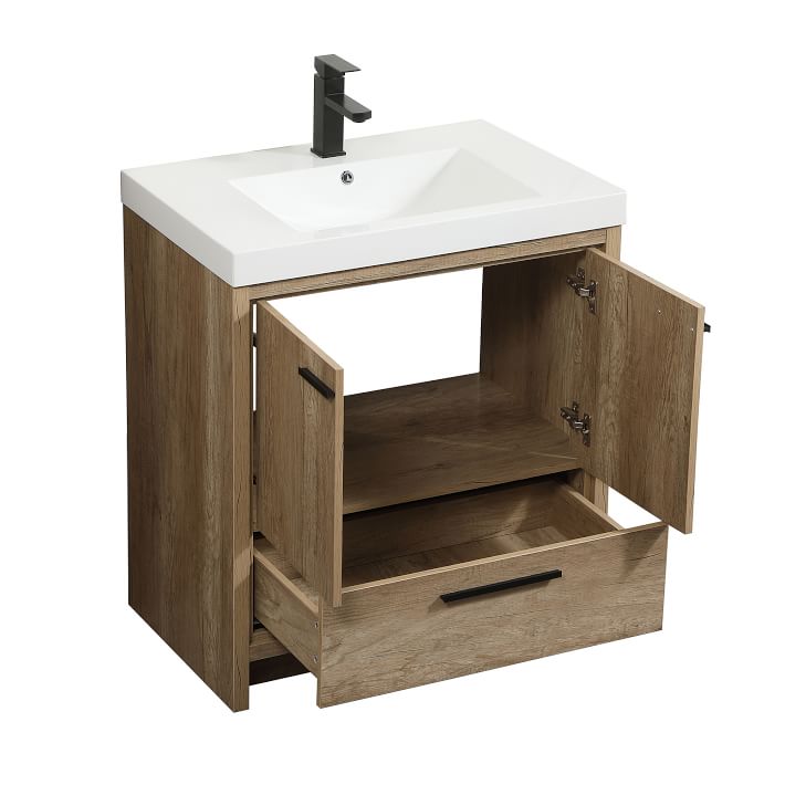 Donovan Single Bathroom Vanity (24–48) - Blue/Green