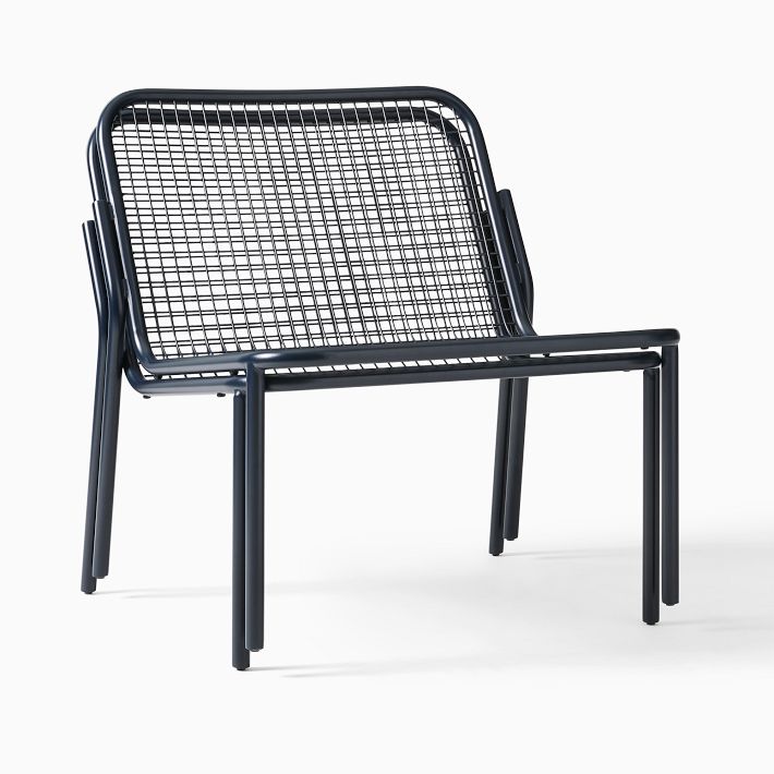 Seville Outdoor Stacking Lounge Chair (Set of 2) West Elm