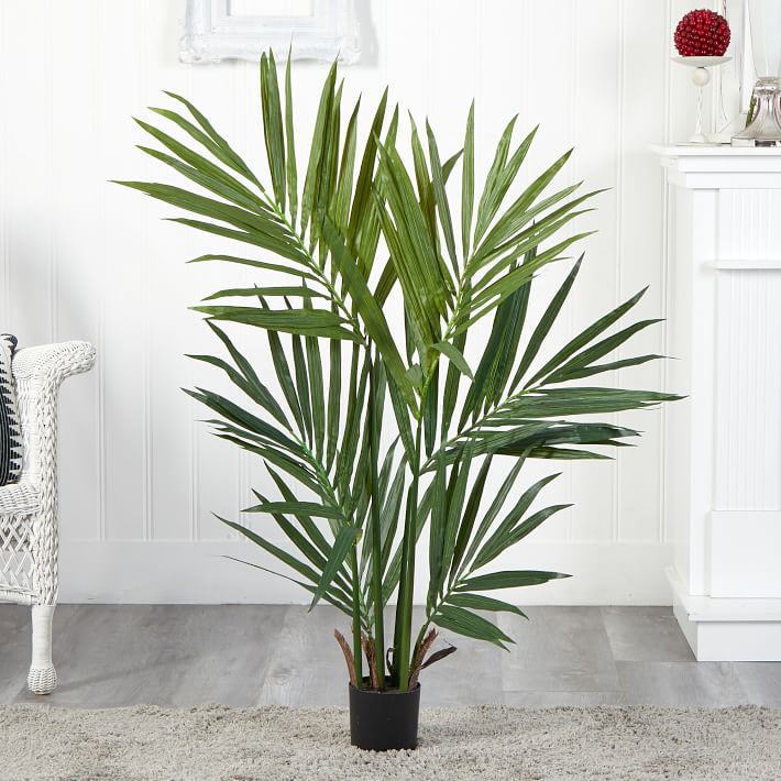 Faux Potted Kentia Palm Tree