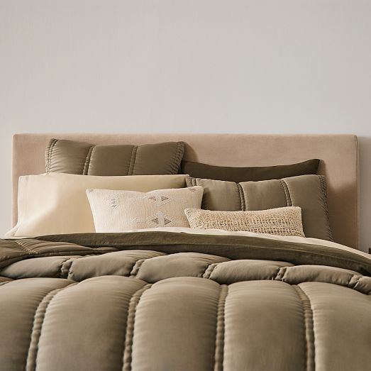 Silky TENCEL™ Plush Comforter & Shams West Elm