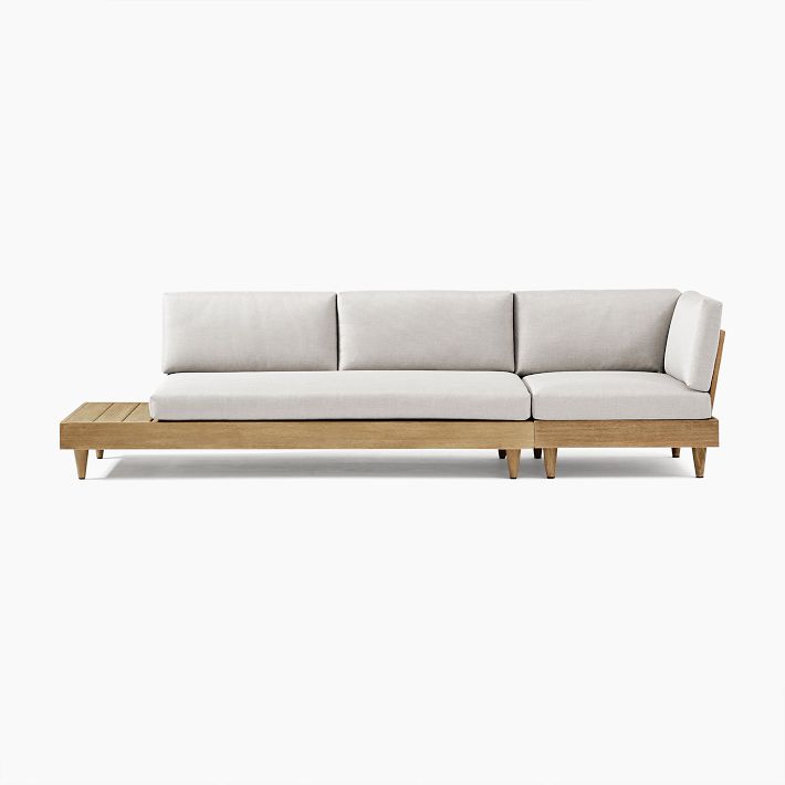 West elm store portside low sectional