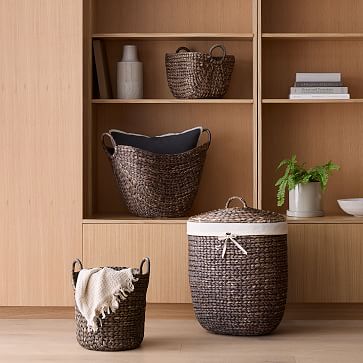 Curved Seagrass Baskets