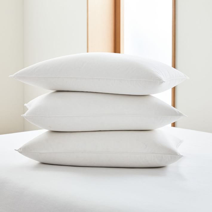 Ashler 20 x 20 Outdoor Pillow Inserts Set of 4 Water Resistant Throw Pillow  Inserts Hypoallergenic Pillow Insert for Patio, Bench, Garden, Indoor