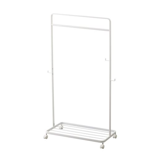 Yamazaki Rolling Garment Rack, Narrow | West Elm