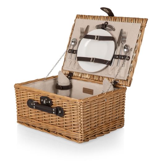 First Class Picnic Basket (14 Piece Set) West Elm