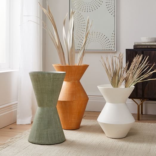 Totem Ceramic Floor Vases West Elm