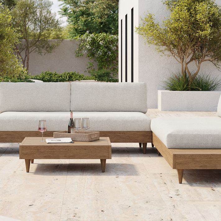 West elm portside low sectional new arrivals