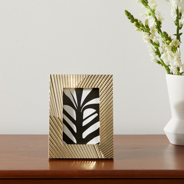 Wren Tabletop Frames Polished Brass West Elm