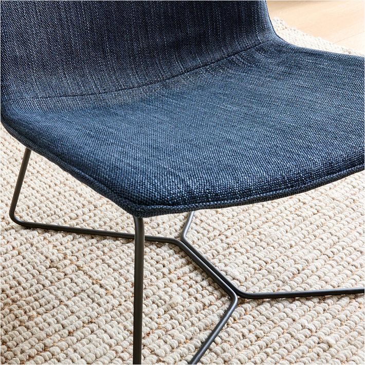 West elm slope online lounge chair