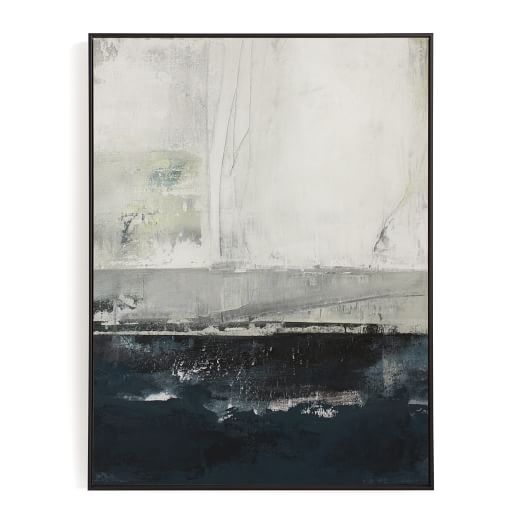 Northern Blues Framed Wall Art by Minted for West Elm West Elm