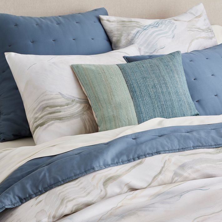 Silky TENCEL™ Geode Duvet Cover & Shams West Elm