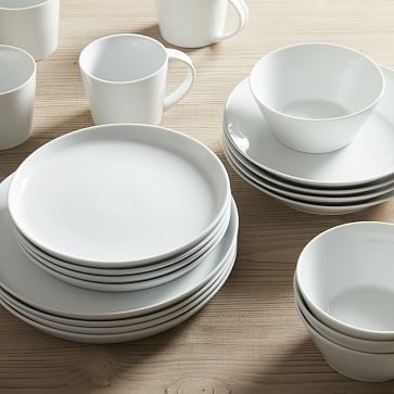 Modern Porcelain Dinnerware (Set of 20) | West Elm