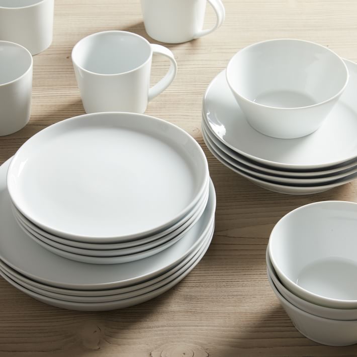 Modern Porcelain Dinnerware (Set of 20) West Elm