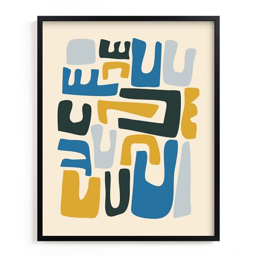 Ocean Day Framed Wall Art by Minted for West Elm West Elm