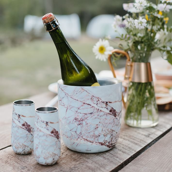 S'well Ice Bucket w/ Tongs West Elm