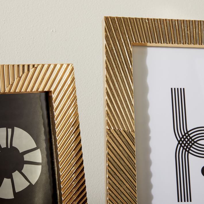 Wren Tabletop Frames Polished Brass West Elm