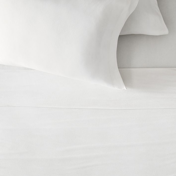 Silky TENCEL™ Modal Sheet Set, white queen