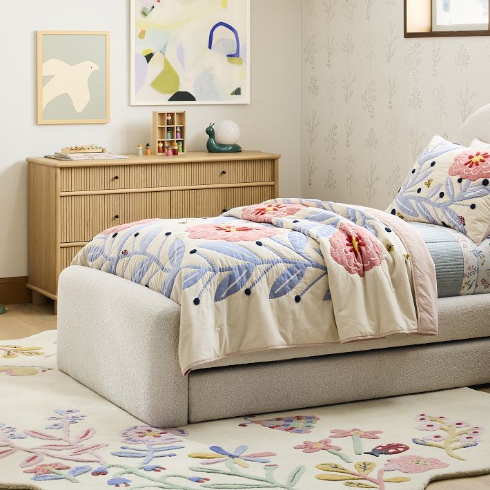 Elora upholstered store standard bed